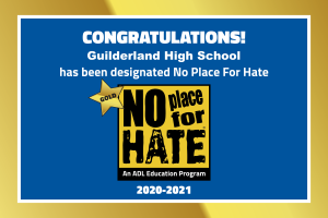 Guilderland HS designated Gold Star No Place For Hate School