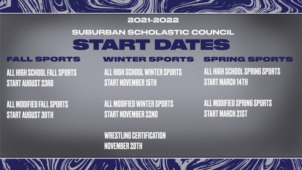 20212022 sports start dates Guilderland Central Schools