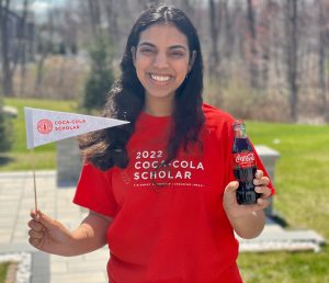 GHS senior who was named a 2022 Coca-Cola Scholar.