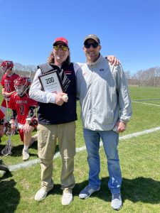Boys lacrosse coach celebrates 200 win with Athletic Director