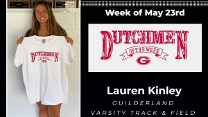 Lauren Kinley Dutchmen of the Week for May 23