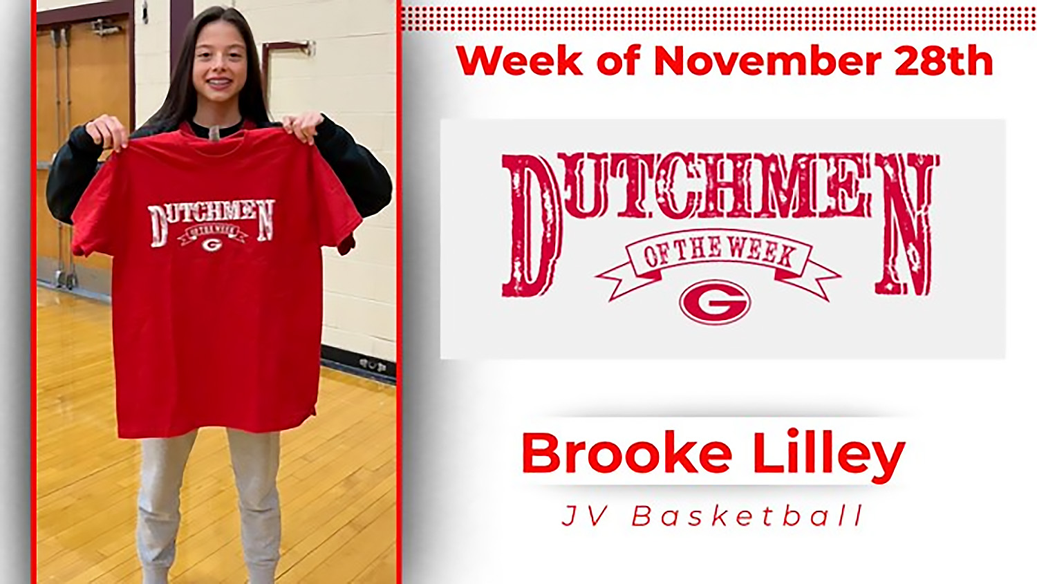 Brooke Lilley and Jessica HelouTopini named Dutchmen of the Week for